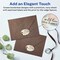 Avery Pearlized Ivory Oval Scalloped Labels with Sure Feed Technology, Print-to-the-Edge, 1-1/8" x 2-1/4"